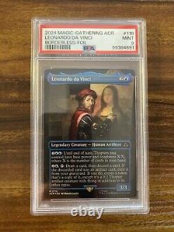 MTG? Leonardo da Vinci FOIL Set? ACR-Assassin's Creed PSA 9 MINT 2024 MYTHIC RARES