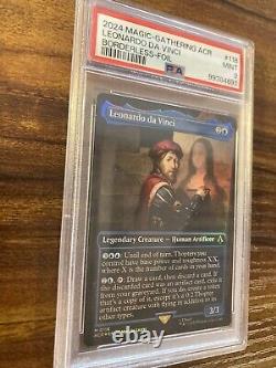 MTG? Leonardo da Vinci FOIL Set? ACR-Assassin's Creed PSA 9 MINT 2024 MYTHIC RARES