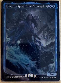 MTG Lier, Disciple of The Drowned Store Championship Textless Foil