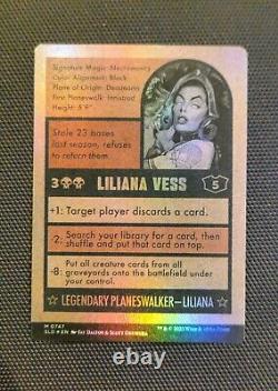 MTG Liliana Vess (747) (Autographed) Foil Secret Lair LP read Description