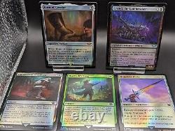 MTG Lord Of The Rings Tales Of Middle-Earth 79 Card Lot 54 Foil 34 Borderless
