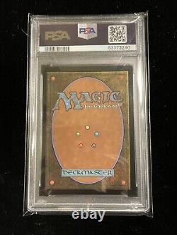 MTG Lord of the Rings The Party Tree / The Great Henge 0378 SURGE FOIL PSA 8
