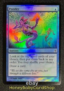 MTG Lorwyn 2007 Ponder Foil NM/LP Card English LRW Common