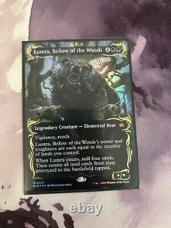 MTG Lumra, Bellow of the Woods (Borderless) (Raised Foil) Bloomburrow