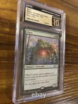 MTG? MARO? FOIL Card SET? SLD Extra Life CGC 10 Pristine RARE Bonus Cards POP 1