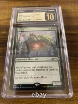 MTG? MARO? FOIL Card SET? SLD Extra Life CGC 10 Pristine RARE Bonus Cards POP 1 MTG? MARO? FOIL Card SET? SLD Extra Life CGC 10 Pristine RARE Bonus Cards POP 1
