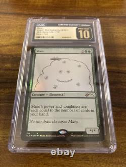MTG? MARO? FOIL Card SET? SLD Extra Life CGC 10 Pristine RARE Bonus Cards POP 1
