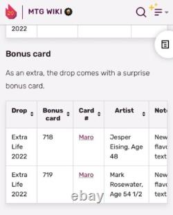 MTG? MARO? FOIL Card SET? SLD Extra Life CGC 10 Pristine RARE Bonus Cards POP 1