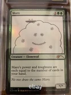 MTG? MARO? FOIL Card SET? SLD Extra Life CGC 10 Pristine RARE Bonus Cards POP 1