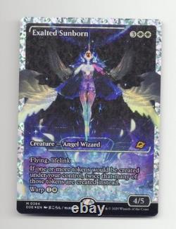 MTG Magic Edge of Eternities Fracture Foil Exalted Sunborn (Showcase)