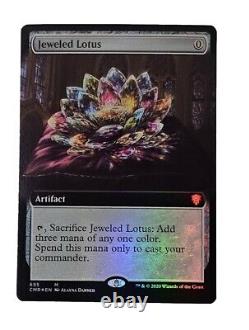 MTG Magic The Gathering Jeweled Lotus Extended Foil #695 Commander NM/M+