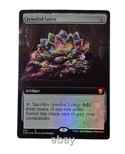 MTG Magic The Gathering Jeweled Lotus Extended Foil #695 Commander NM/M+