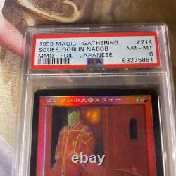 MTG Magic The Gathering PSA8 Aquee Goblin Nabob 214/350 FOIL Japanese