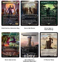 MTG Magic The Gathering Secret Lair x Marvel Black Panther FOIL Sealed Presale