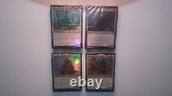 MTG Magic the Gathering Commander 2019 Complete Sealed 4 Deck Set Foil No Boxes