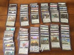 MTG Magic the Gathering Complete Uncommon/Common Cube All Foil 550 Cards Sleeves