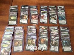 MTG Magic the Gathering Complete Uncommon/Common Cube All Foil 550 Cards Sleeves
