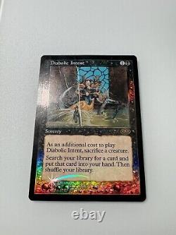 MTG Magic the Gathering Diabolic Intent FOIL Planeshift Damaged