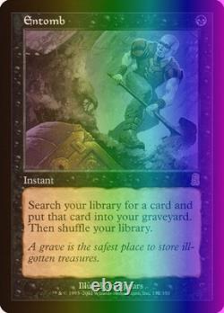 MTG Magic the Gathering Entomb (132/352) Odyssey MP FOIL