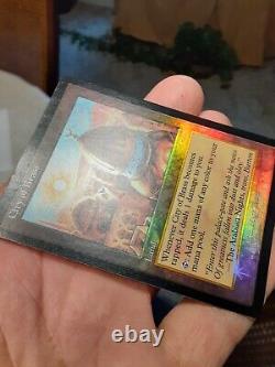 MTG Magic the Gathering FOIL JSS Promo City of Brass LP