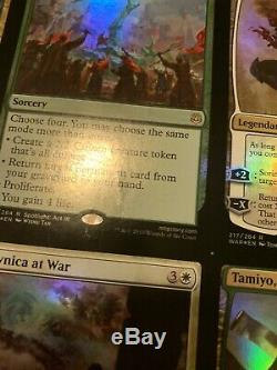MTG Magic the Gathering FOIL War of the Spark Sheet DAMAGED See Pictures