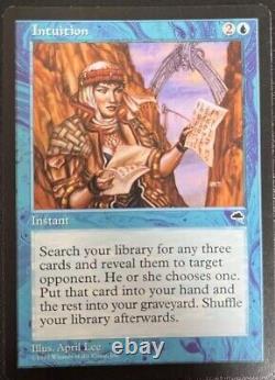 MTG Magic the Gathering Intuition (70/350) Tempest SP