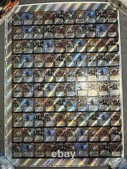 MTG Magic the Gathering Modern Horizons 3 Planeswalker Textured Foil Uncut Sheet