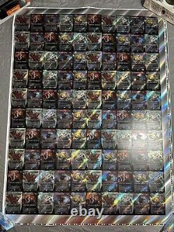 MTG Magic the Gathering Modern Horizons 3 Planeswalker Textured Foil Uncut Sheet