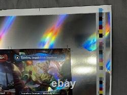 MTG Magic the Gathering Modern Horizons 3 Planeswalker Textured Foil Uncut Sheet