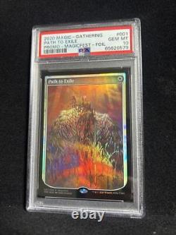 MTG Magic the Gathering PSA10 Path to Exile 001/006 Foil Japanese