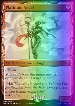 MTG Magic the Gathering Platinum Angel (46/54) Kaladesh Inventions NM FOIL