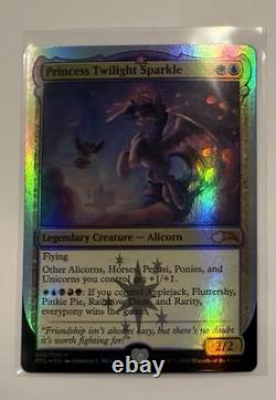 MTG Magic the Gathering Princess Twilight Sparkle Ponies The Galloping NM FOIL