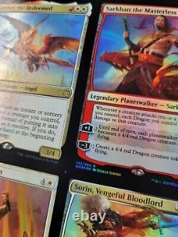 MTG Magic the Gathering Rare War of the Spark Uncut Foil Sheet