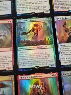 MTG Magic the Gathering Rare War of the Spark Uncut Foil Sheet