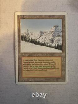 MTG Magic the Gathering Taiga Revised Edition MP (3 Of 3)