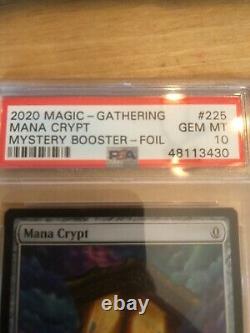 MTG Mana Crypt Mystery Booster mislabeled as foil from PSA