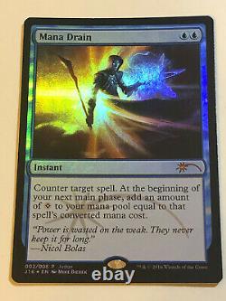 MTG Mana Drain Judge Promo FOIL NM- CUBE