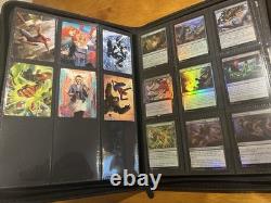 MTG Marvel Spider-Man 180-Card Lot in binder