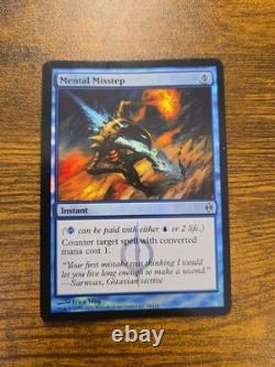 MTG Mental Misstep #38 New Phyrexia FOIL English Rare NM
