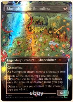 MTG Morophon, the Boundless (Double Rainbow Foil) Secret Lair Deck 1896 NM
