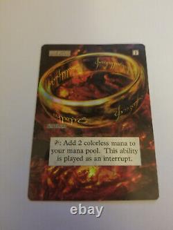 MTG Mox Diamond Stronghold Altered Foil Over the Real Mox Diamond Authentic