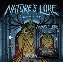 MTG? NATURE'S LORE Borderless FULL POSTER ART? SLD CGC 9 MINT RARE Sorcery POP 2