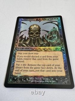 MTG Necropotence Foil Deckmasters Garfield vs Finkel 7/50 Excellent