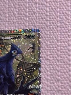 MTG Overlord of the Hauntwoods Showcase Fracture Foil + Magnetic Card Protector