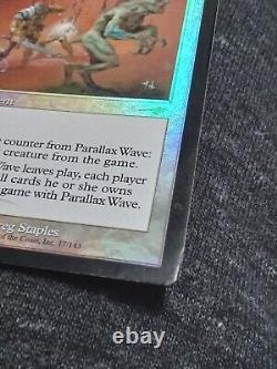MTG Parallax Wave FOIL Nemesis English Moderately Played 17/143 2000 Rare Foil