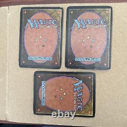 MTG Plains Alpha Regular Land 3x