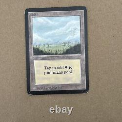 MTG Plains Alpha Regular Land 3x