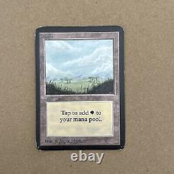 MTG Plains Alpha Regular Land 3x