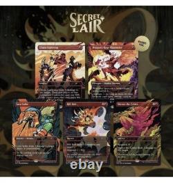 MTG? RIFT BOLT Borderless RAISED FOIL? SLD Everything Is On Fire PSA 10 RARE