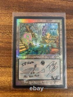 MTG? Retro Frame LANDS FOIL Set? SLD POST MALONE The Lands MINT 2022 UNPLAYED